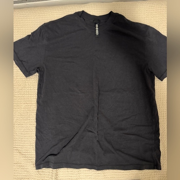 Skims Boyfriend Black T-Shirt and Boxer Set Size Large - Picture 7 of 8